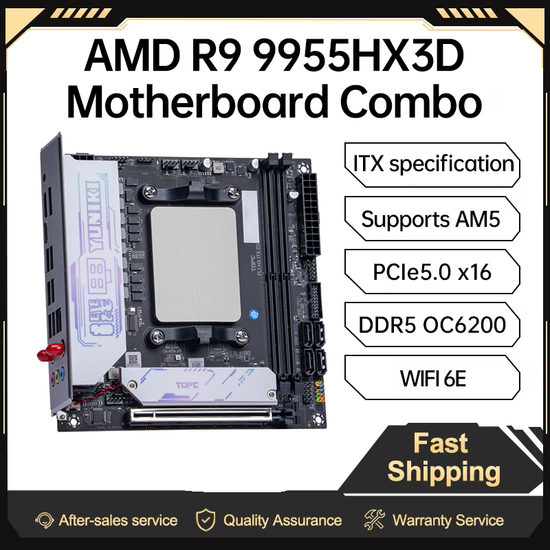 Ddr5 64Gb - TOPC AMD Ryzen 9 9955HX3D Motherboard