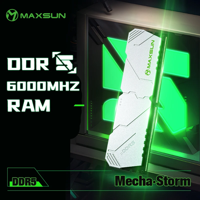MAXSUN Heatsink Memoria RAM DD - Ddr5 6000Mhz 评论和价格