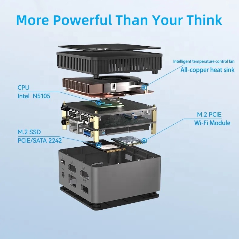 M6S N100 DDR5 Mini PC Intel 8G - Ddr5 8Gb 评论和价格
