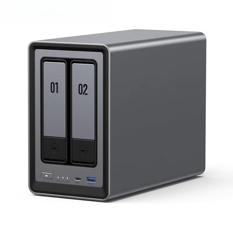 DXP2800 2 Bay Desktop NAS N100 - Ddr5 8Gb 评论和价格